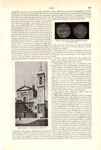 LAMINA V29391: Fachada Catedral de Niza