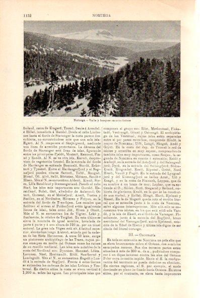LAMINA V29431: Valle y bosque de Noruega