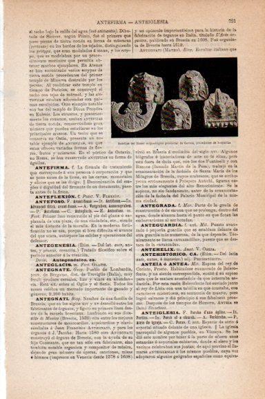 LAMINA V30787: Antefijas del Museo Arqueologico de Gerona