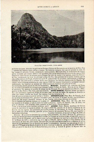 LAMINA V30781: Pico de Fogo y laguna de Annobon, Guinea