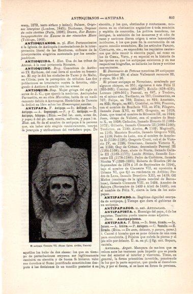 LAMINA V30801: Antipapa Clemente VII