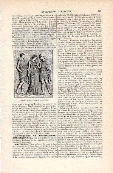LAMINA V30798: Antiope y sus hijos