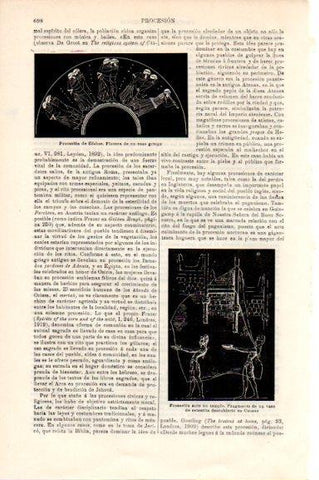 LAMINA V30732: Procesion de Efebos