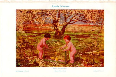 LAMINA V30730: Risueña primavera por Beppe Ciardi