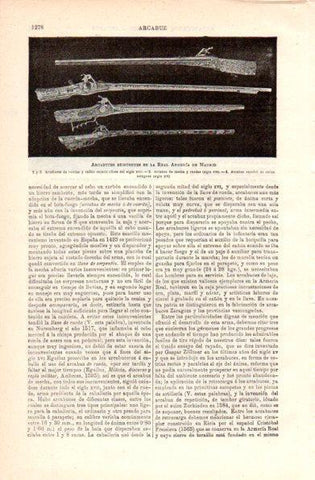 LAMINA V30894: Arcabuces de la Real Armeria de Madrid