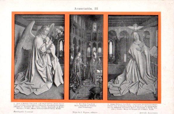 LAMINA V30919: Anunciacion por Van Dyck