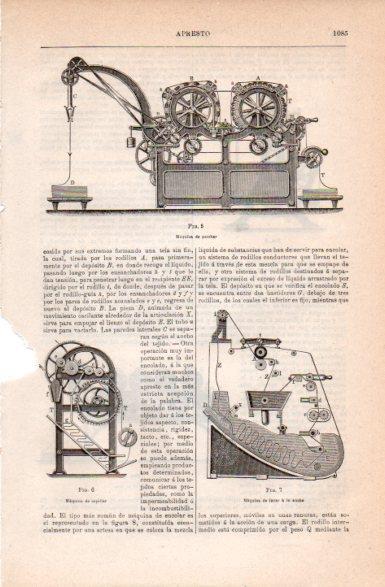 LAMINA V30848: Maquina de perchar