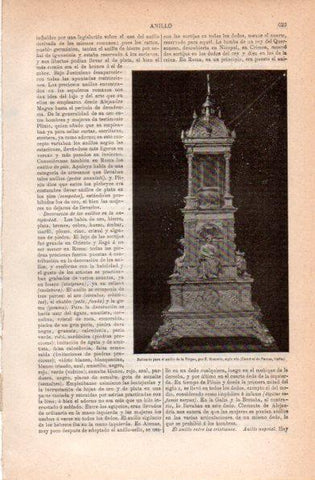 LAMINA V30829: Relicario para el anillo de la Virgen, Catedral de Perusa