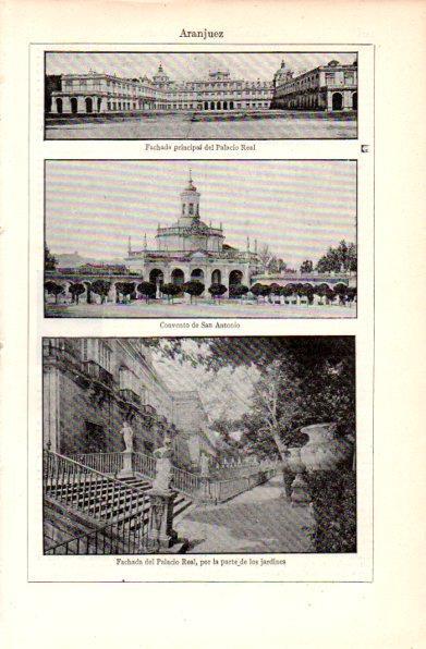 LAMINA V30874: Palacio Real de Aranjuez