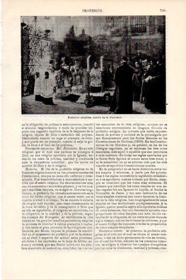 LAMINA V30550: Procesion religiosa por A. Fellmann