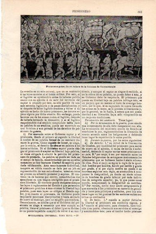 LAMINA V30538: Prisioneros godos de la Columna de Constantinopla