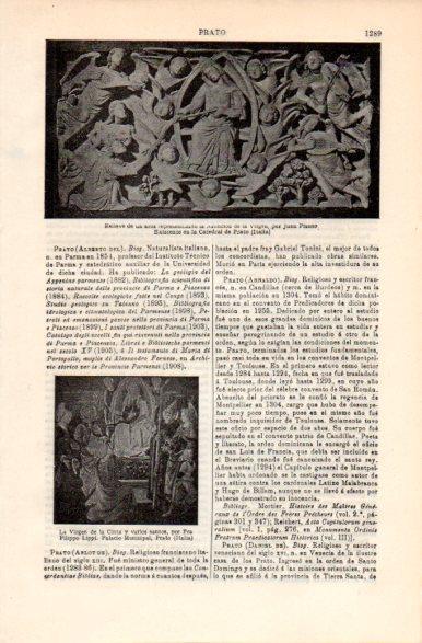 LAMINA V30486: La Asuncion de la Virgen relieve de un arca, Catedral de Prato