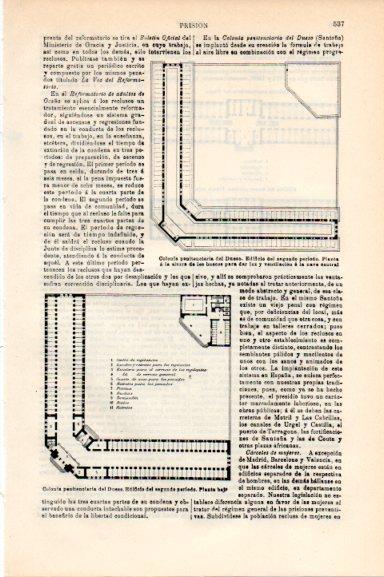 LAMINA V30534: Plantas de la penitenciaria del Dueso