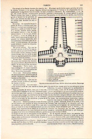 LAMINA V30533: Colonia penitenciaria del Dueso, planta baja