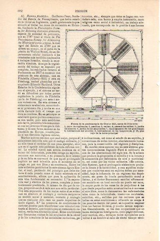 LAMINA V30527: Planta de la penitenciaria de Cherry Hill, Filadelfia