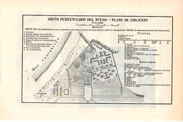 LAMINA V30697: Plano del Grupo penitenciario del Dueso