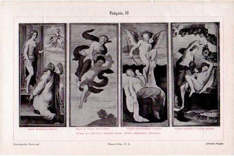 LAMINA V30693: Psiquis frescos por Schwind y Shulz