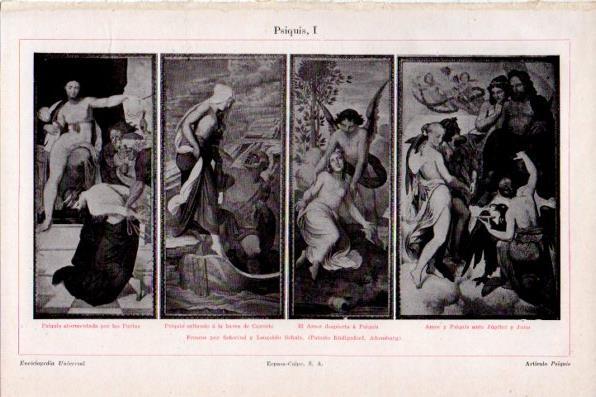 LAMINA V30692: Psiquis frescos por Schwind y Shulz en Palacio Rudigsdorf