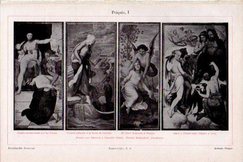 LAMINA V30692: Psiquis frescos por Schwind y Shulz en Palacio Rudigsdorf