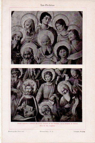 LAMINA V30608: Los Profetas por Fra Angelico