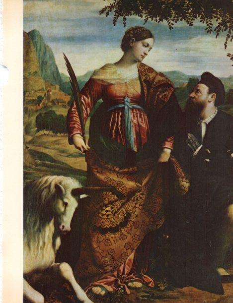 LAMINA V30456: Santa Justina por El Moretto