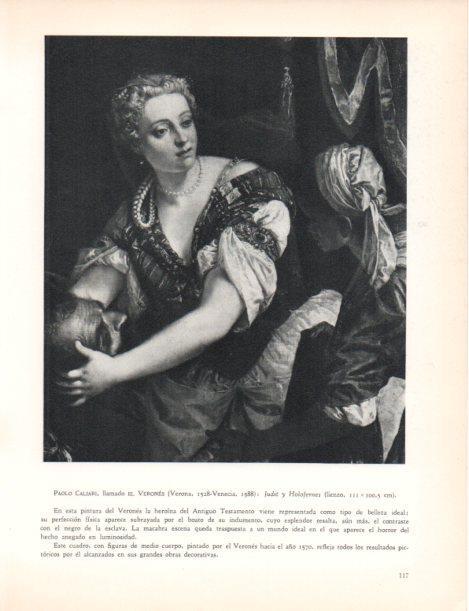 LAMINA V30462: Judit y Holofernes por El Verones
