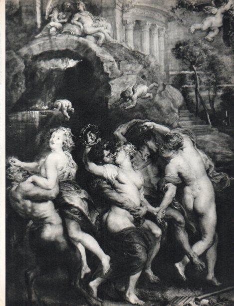 LAMINA V30433: Triunfo de Venus, detalle por Rubens