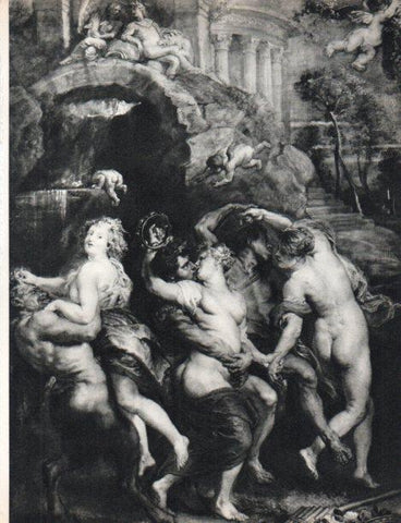 LAMINA V30433: Triunfo de Venus, detalle por Rubens