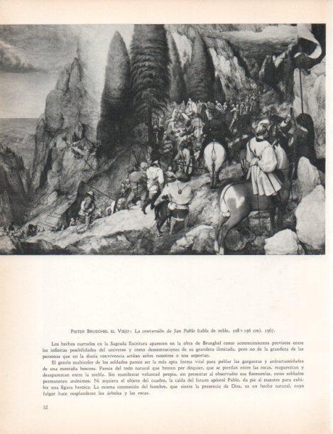 LAMINA V30429: La conversion de San Pablo por P. Brueghel el Viejo