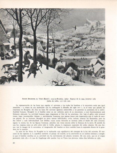 LAMINA V30427: Regreso de la caza, invierno 1565 por P. Brueghel el Viejo