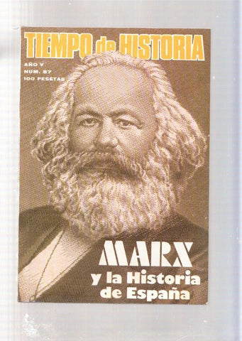Tiempo de Historia numero 57, agosto 1979: Marx y la historia de España- La