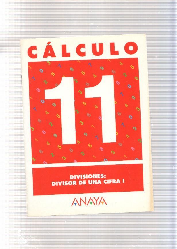 Calculo 11: Divisiones: divisor de una cifra I