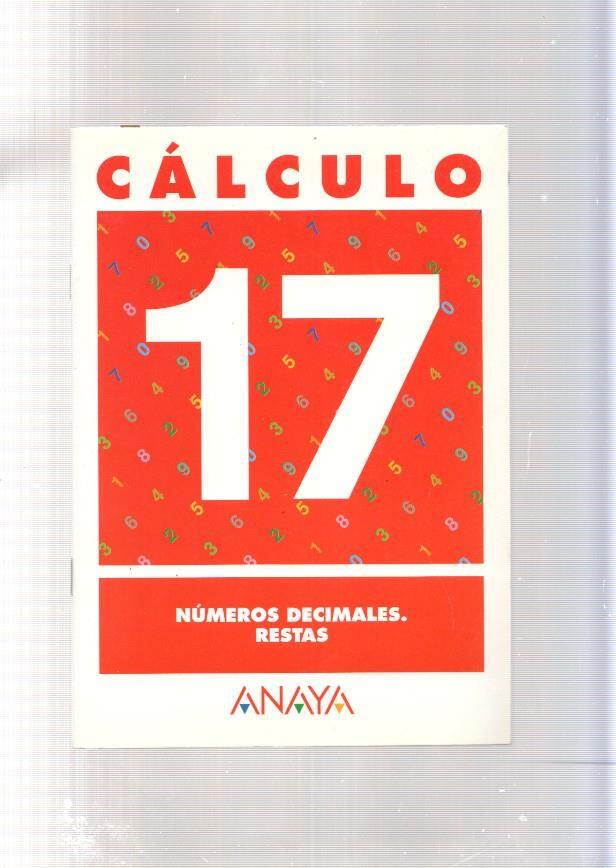 Calculo 17: Numeros decimales, restas