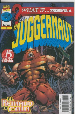 Planeta: What If vol 2 numero 06: Juggernaut