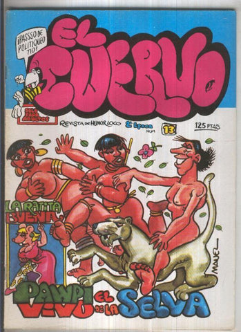 El Cuervo revista de humor loco segunda epoca  numero 13