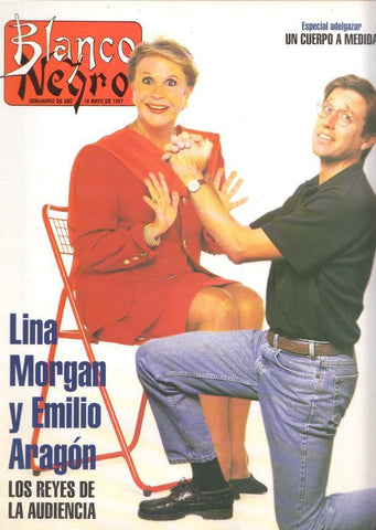 Blanco y Negro numero 4064, mayo 1997: Lina Morgan y Emilio Aragon, los reyes