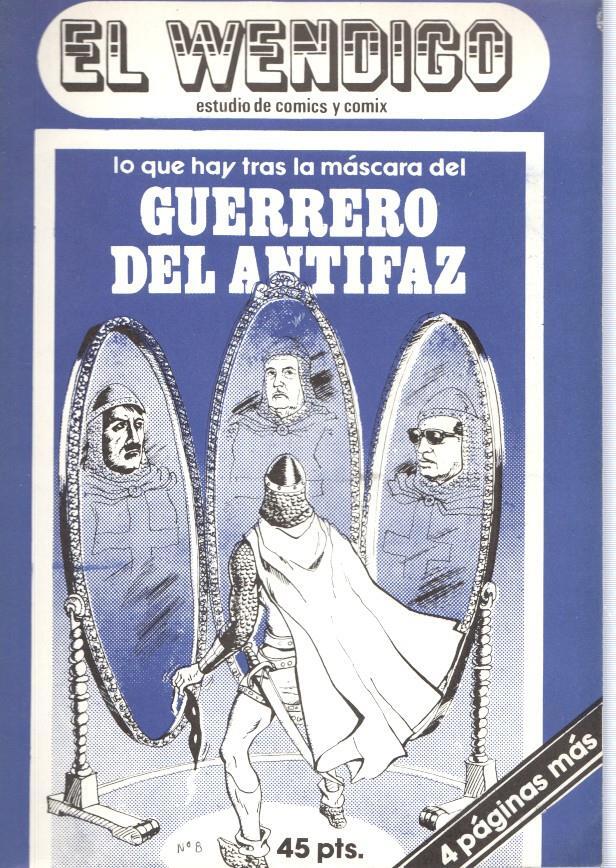 Fanzine: El Wendigo numero 08: El guerrero del antifaz