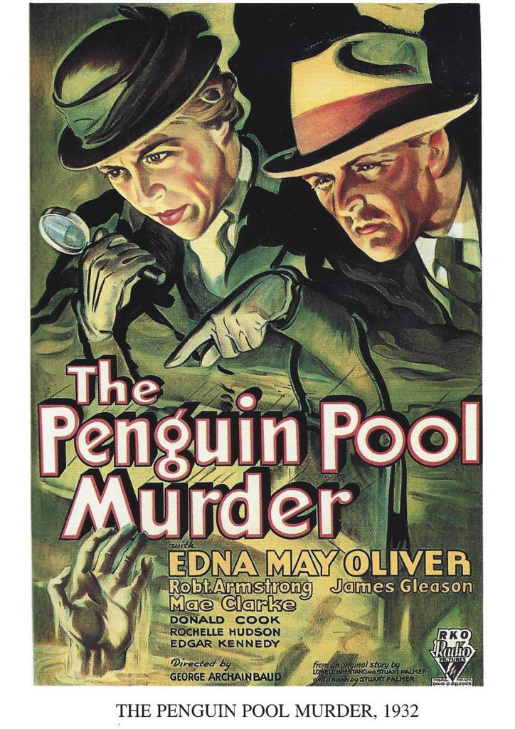 Poster DIN 4 numero 1264: The Penguin Pool Murder, 1932: Ednay May Oliver