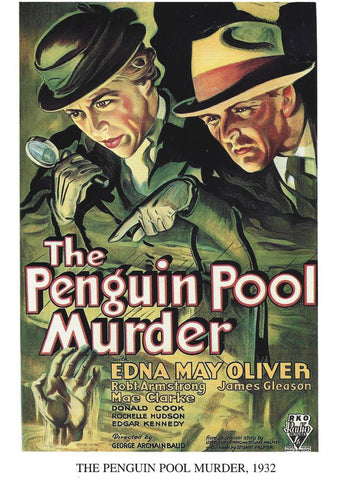 Poster DIN 4 numero 1264: The Penguin Pool Murder, 1932: Ednay May Oliver