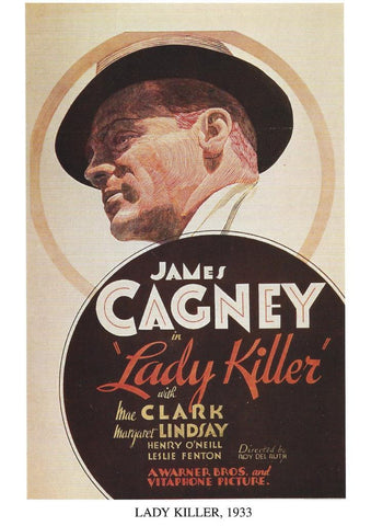 Poster DIN 4 numero 1267: Lady Killer, 1033: James Cagney, Mae Clark