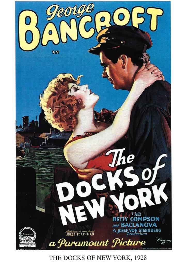 Poster DIN 4 numero 1276: The Docks of New York, 1928: George Bancroft, Betty Compson