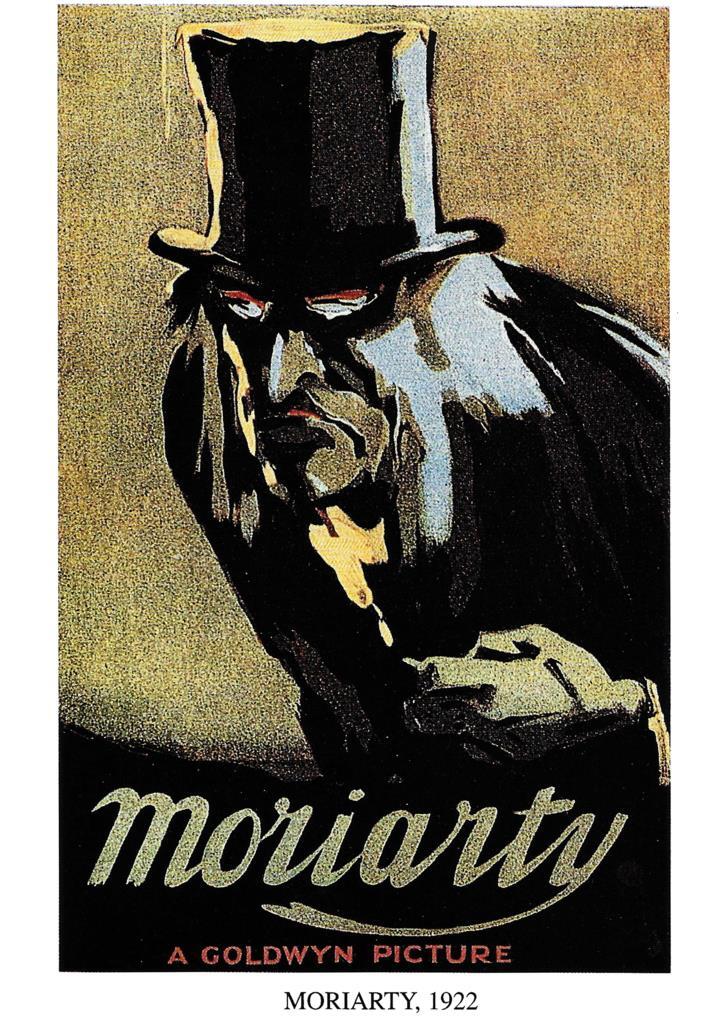 Poster DIN 4 numero 1278: Moriarty, 1922