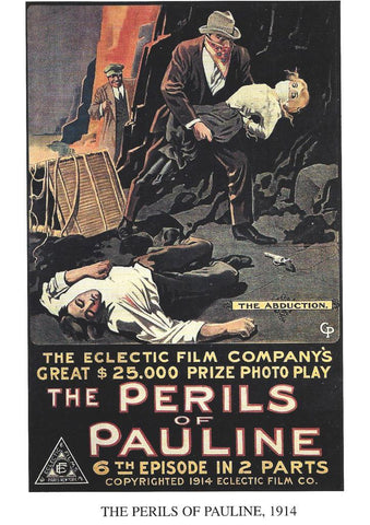 Poster DIN 4 numero 1280: The Perils of Pauline, 1914