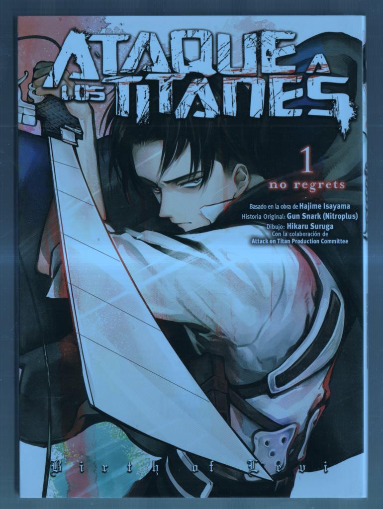 Manga: Ataque a los titanes numero 1