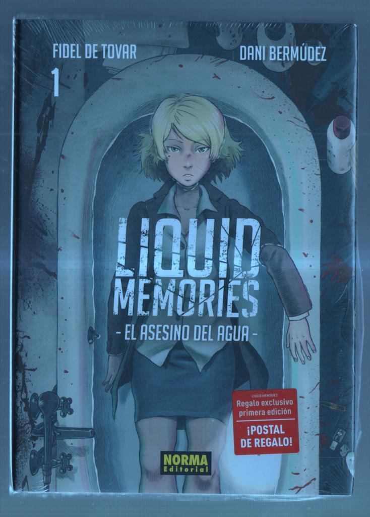 Manga: Liquid Memories-el asesino del agua numero 1 (con precinto y regalo original)