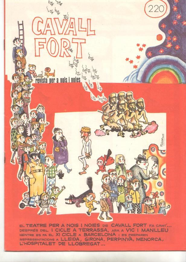 Revista Cavall Fort numero 220, febrer 1972