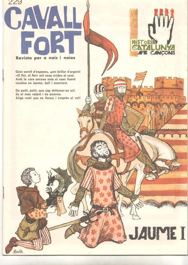 Revista Cavall Fort numero 229, juny 1972 - Jaume I