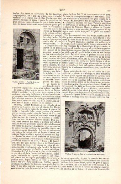 LAMINA V31331: Puerta de la Cartuja de Vall de Cristo