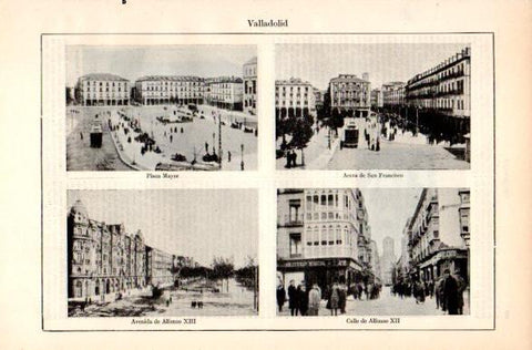 LAMINA V31372: Vistas de Valladolid