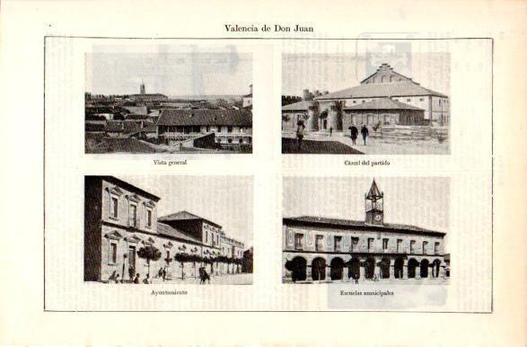 LAMINA V31376: Vistas de Valencia de Don Juan